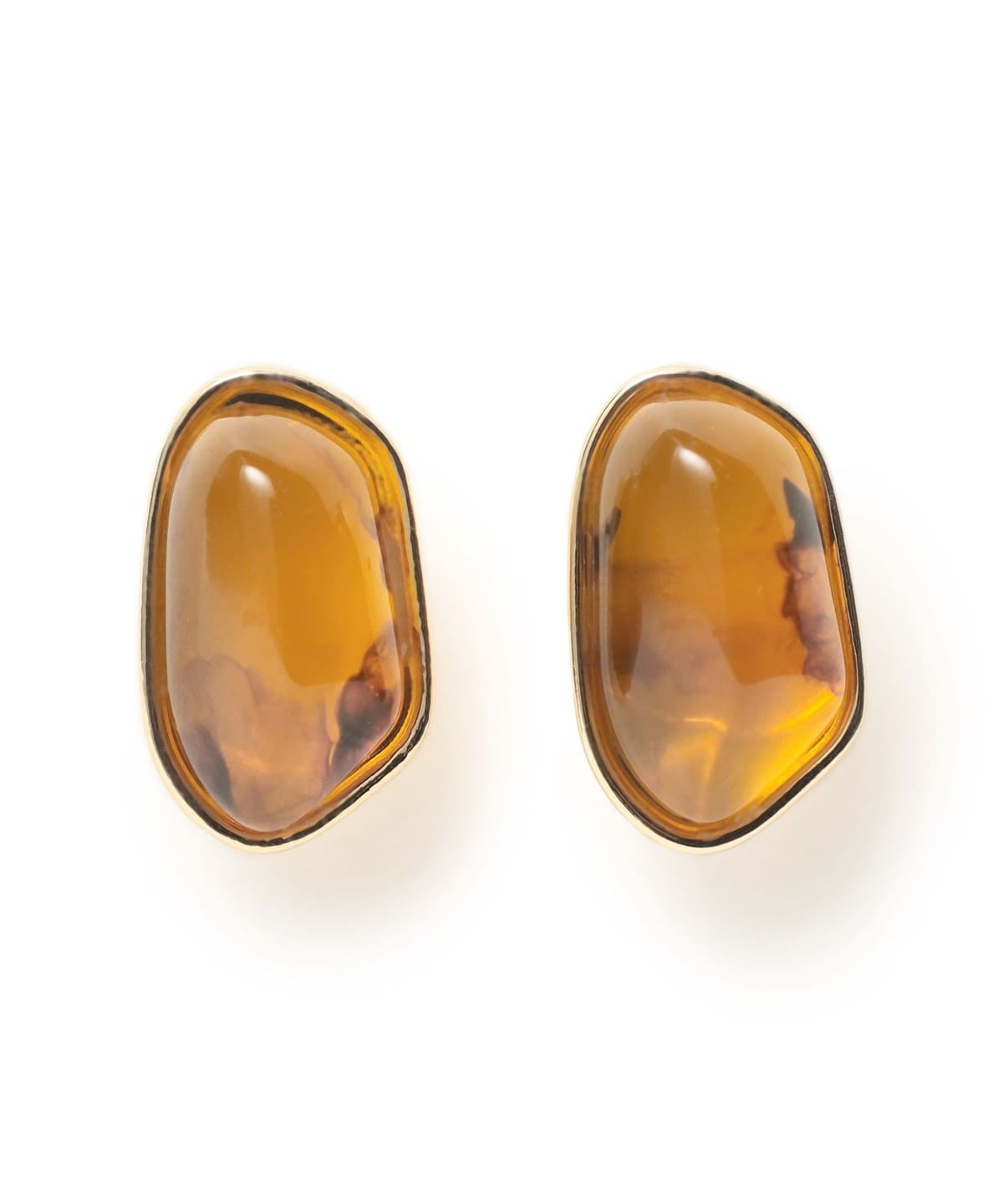 ロングストーン ピアス アクセサリー WOMEN BROWN ONE SIZE ロングストーン ピアス アクセサリー WOMEN BROWN ONE SIZE