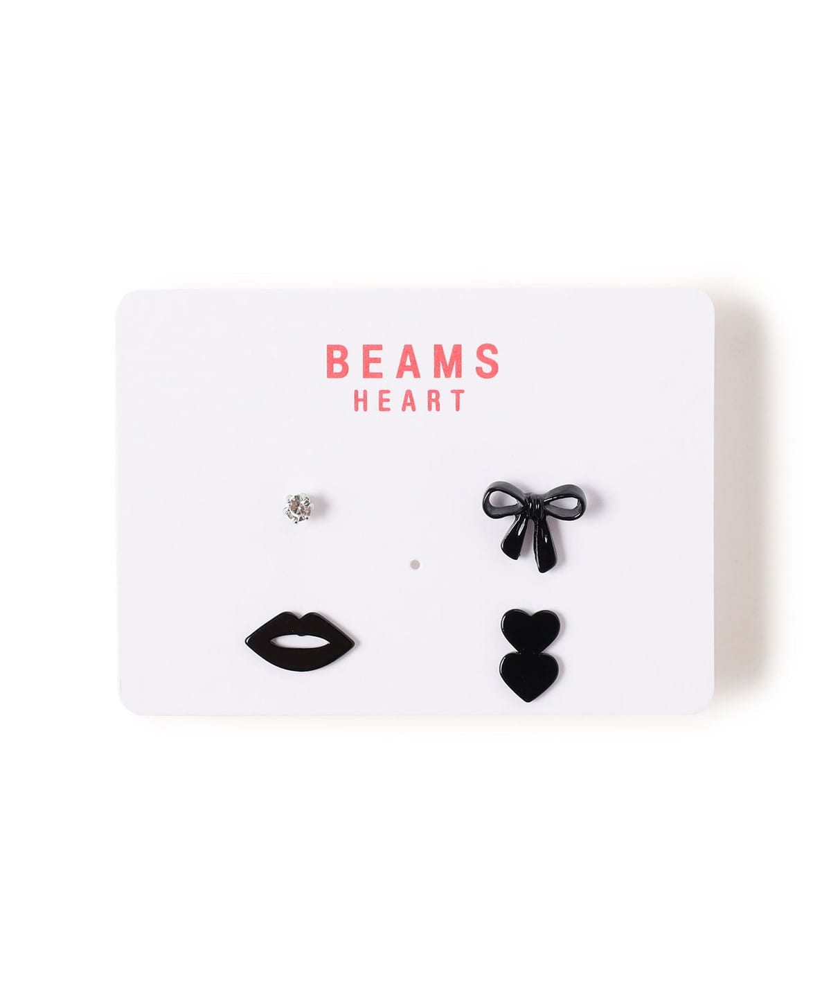 モチーフ 4セット ピアス アクセサリー WOMEN BLACK ONE SIZE モチーフ 4セット ピアス アクセサリー WOMEN BLACK ONE SIZE
