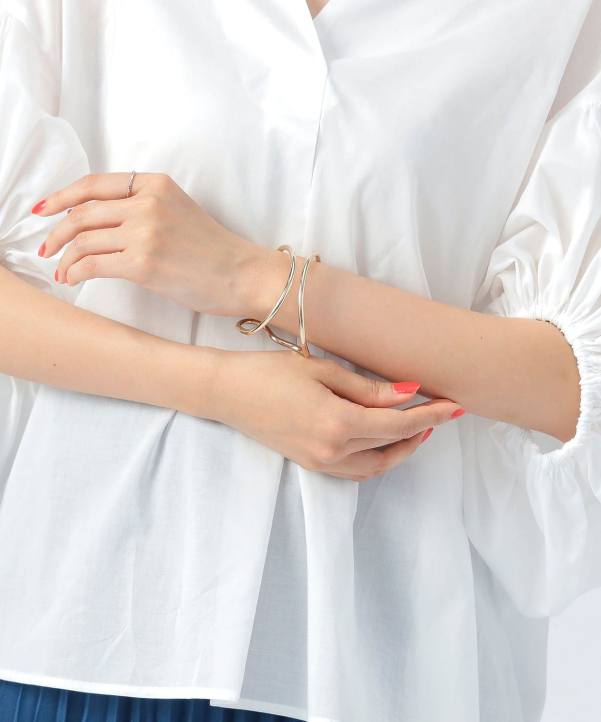 変形 ライン バングル アクセサリー WOMEN GOLD ONE SIZE 変形 ライン バングル アクセサリー WOMEN GOLD ONE SIZE