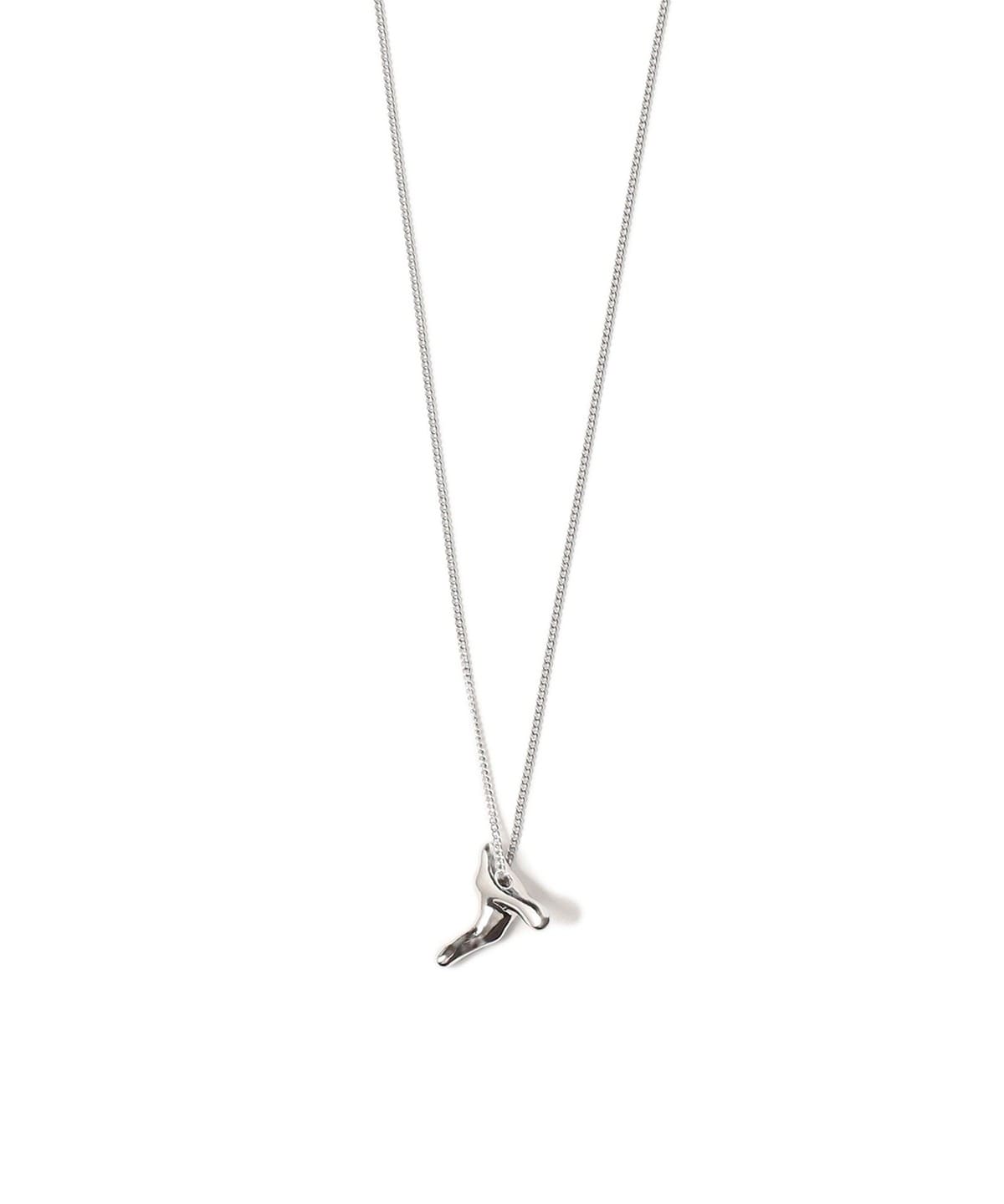 ニュアンスモチーフ ロングネックレス アクセサリー WOMEN SILVER ONE SIZE ニュアンスモチーフ ロングネックレス アクセサリー WOMEN SILVER ONE SIZE