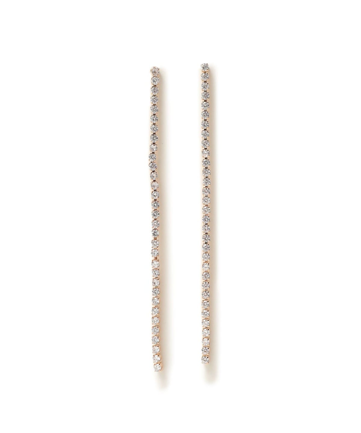 ライン ビジュー ピアス アクセサリー WOMEN GOLD ONE SIZE ライン ビジュー ピアス アクセサリー WOMEN GOLD ONE SIZE