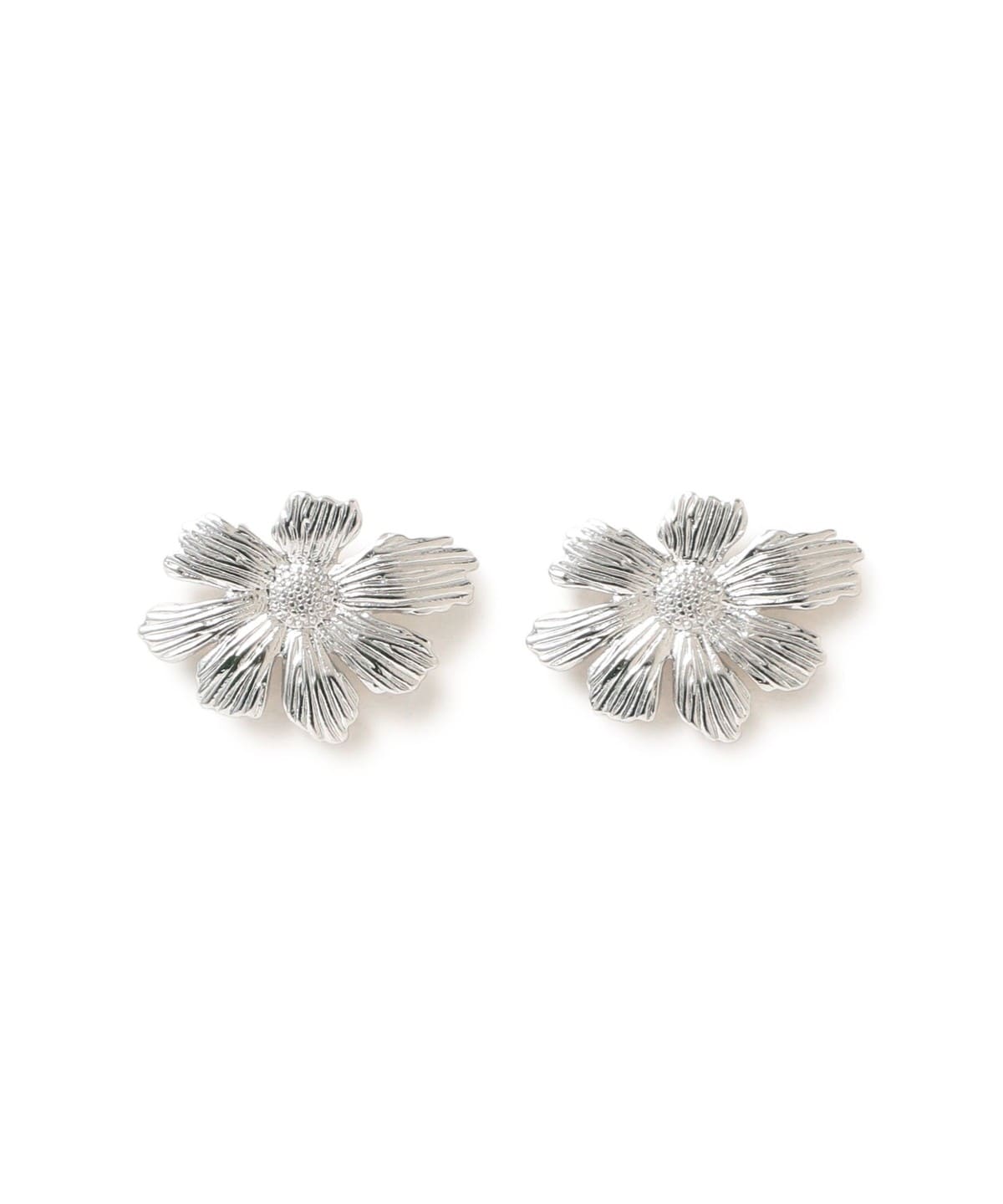 フラワー メタル ピアス アクセサリー WOMEN SILVER ONE SIZE フラワー メタル ピアス アクセサリー WOMEN SILVER ONE SIZE