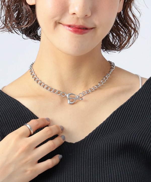 竹*能様 ネックレス ハートクレスト ヴィンテージ 925 チェーン52㎝ ネックレス ハートクレスト ヴィンテージ 925 チェーン52㎝