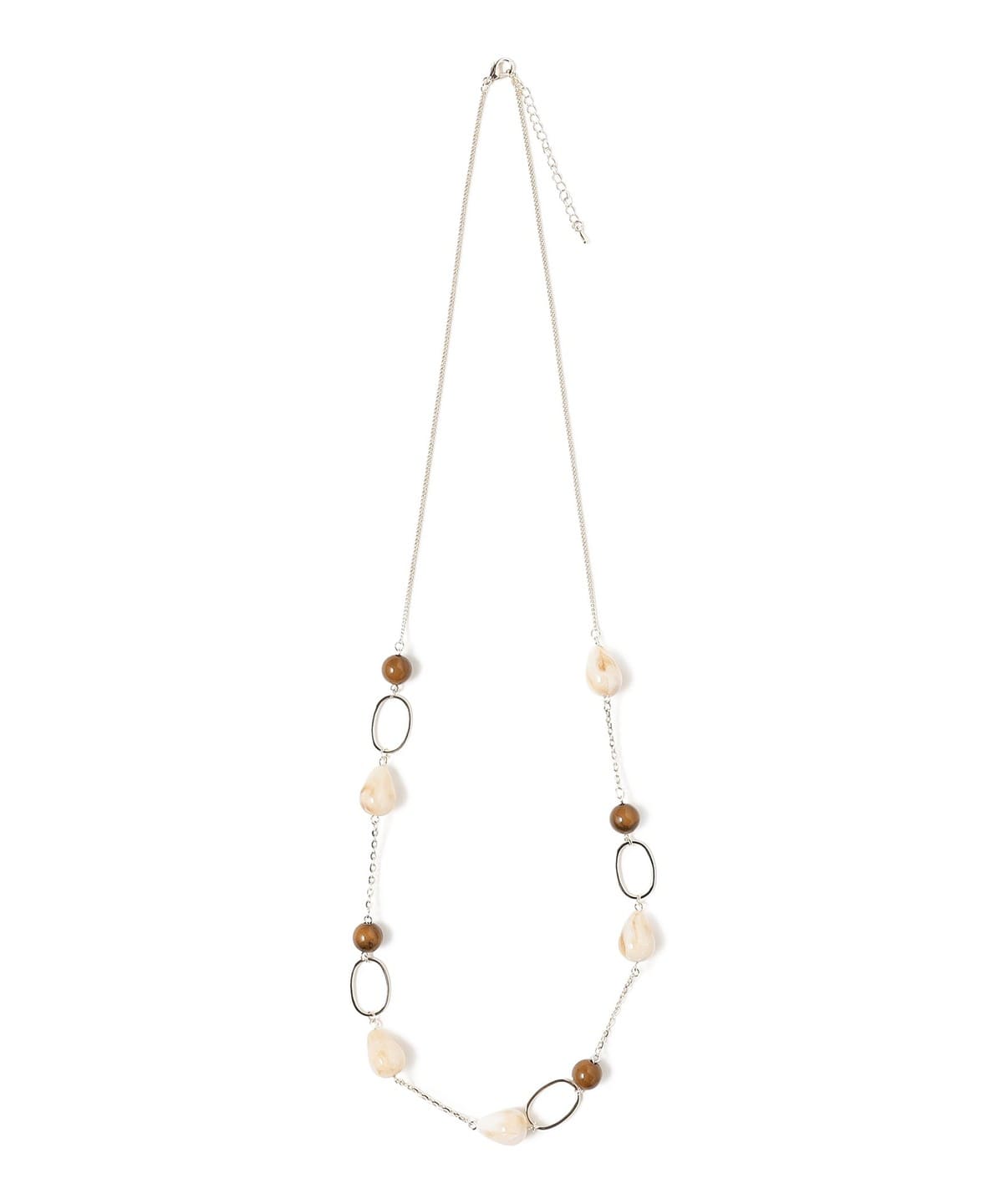 マーブル ビーズ ネックレス アクセサリー WOMEN GOLD ONE SIZE マーブル ビーズ ネックレス アクセサリー WOMEN GOLD ONE SIZE