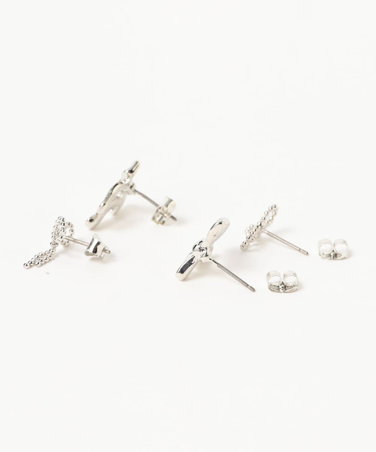 BEAMS HEART（ビームス ハート）リボン セットピアス（アクセサリー