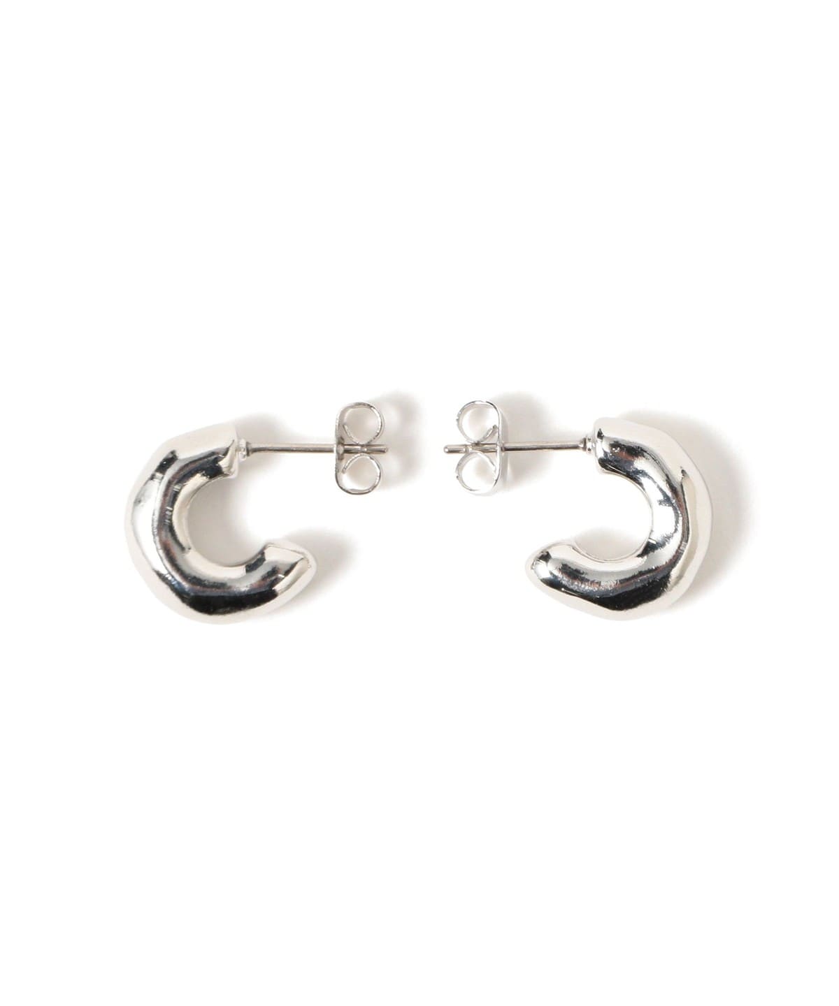 ニュアンス ハーフ ピアス アクセサリー WOMEN SILVER ONE SIZE