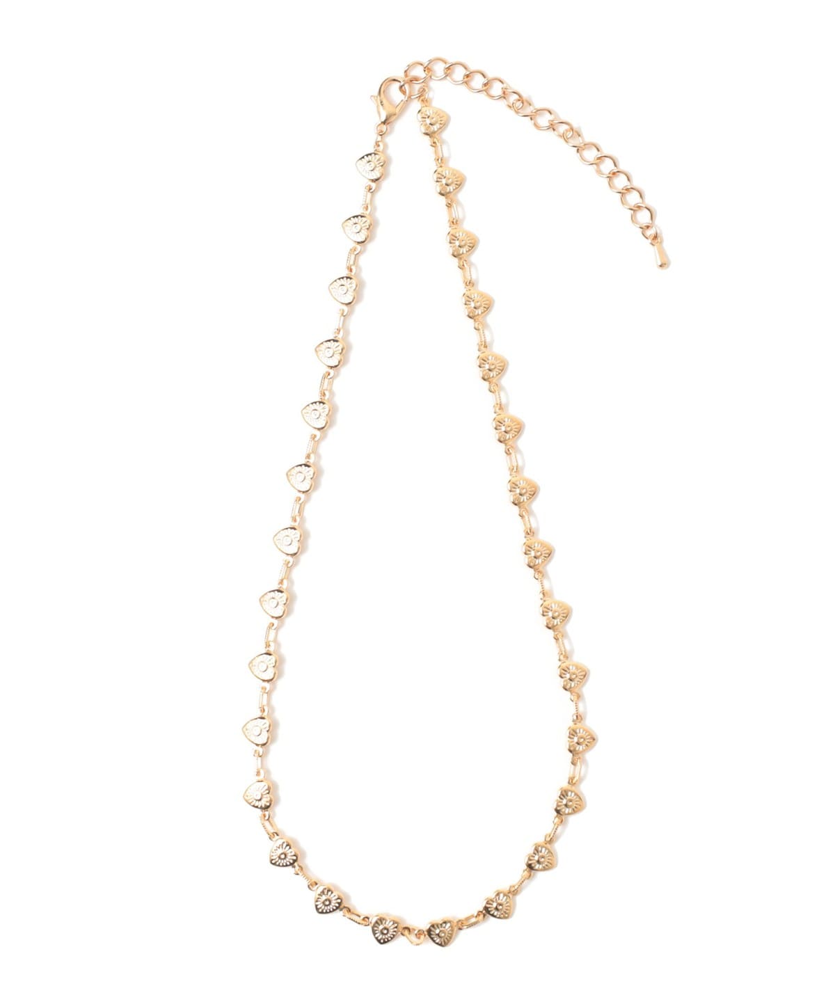 ハート チェーン ネックレス アクセサリー WOMEN GOLD ONE SIZE