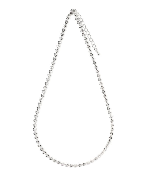 BEAMS HEART（ビームス ハート）オーバル チェーン ネックレス