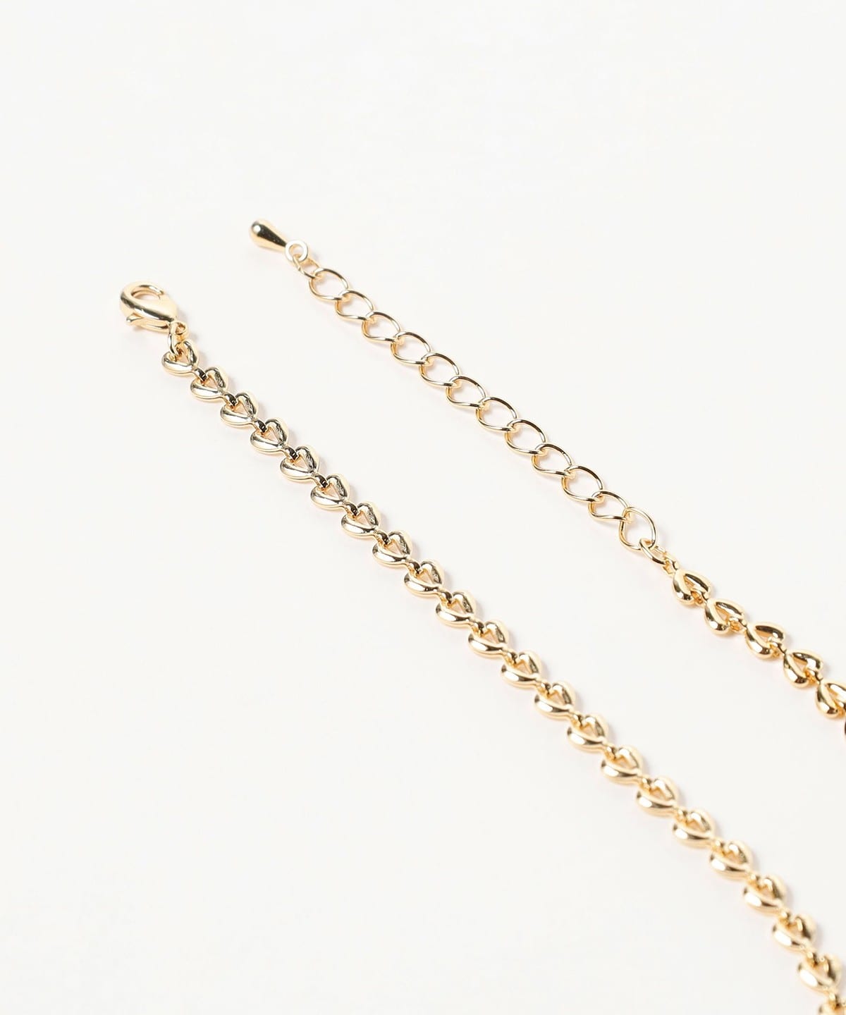 BEAMS HEART（ビームス ハート）オーバル チェーン ネックレス