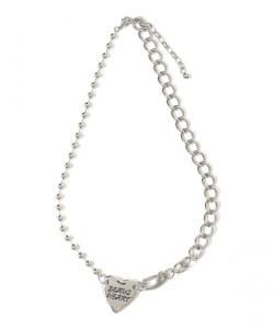 ハート ロゴプレート ネックレス