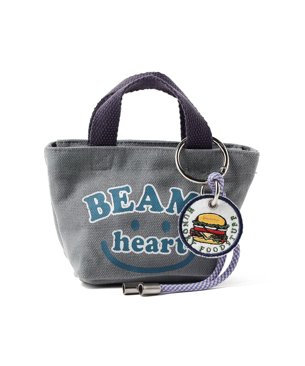 BEAMS HEART（ビームス ハート）スマイル カスレロゴ バッグ チャーム 