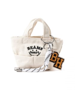 スマイル刺繍 バッグチャーム