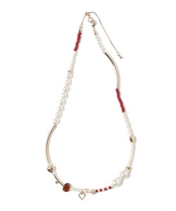 ミックスビーズ ネックレス