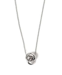 結びモチーフ Y字 ネックレス