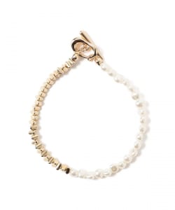 ミックス フェイクパール ブレスレット