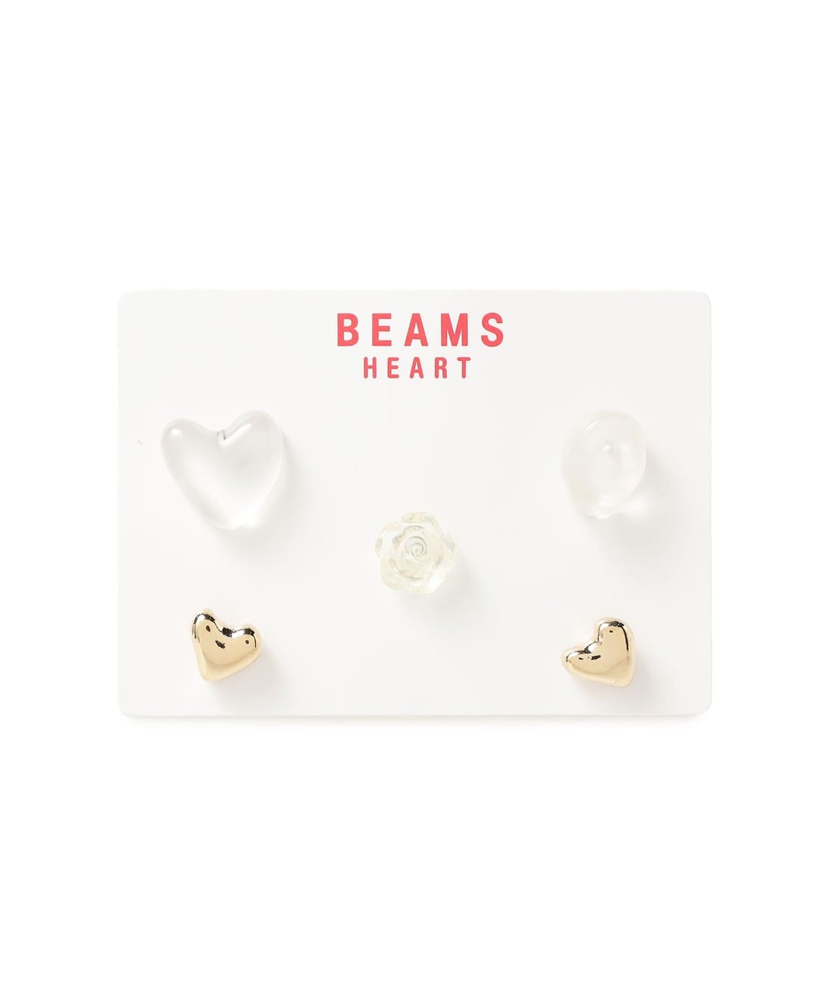 BEAMS HEART（ビームス ハート）ミックス 5セット ピアス