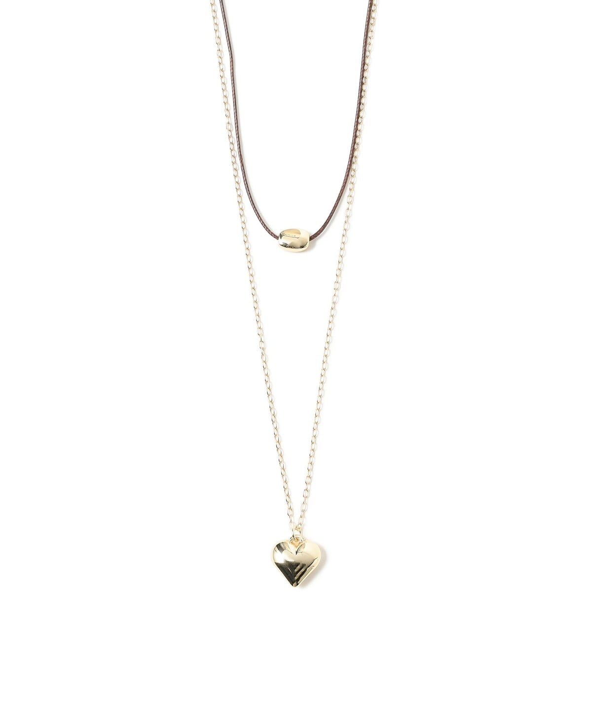 BEAMS HEART（ビームス ハート）2セット メタルモチーフ ネックレス