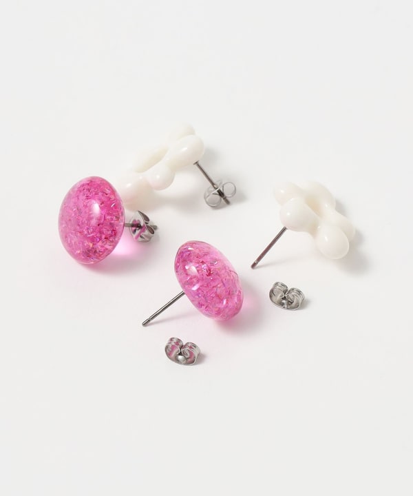 フラワー 2ペア セット ピアス