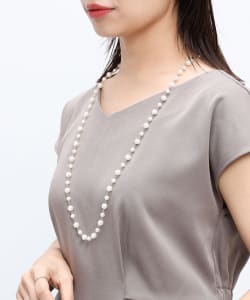 パール ロングネックレス