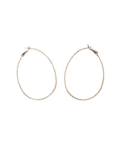 BEAMS HEART / オーバルカット ピアス