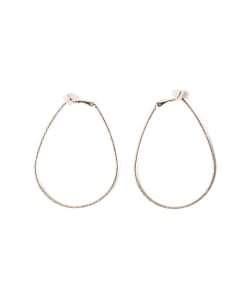BEAMS HEART / オーバルカット イヤリング
