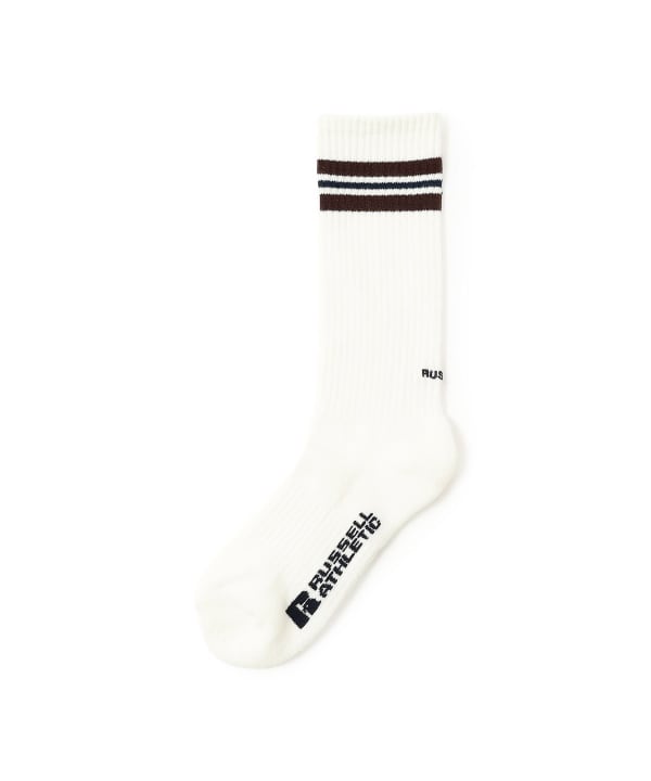 【独家】RUSSELL ATHLETIC / Line Pile 袜子
