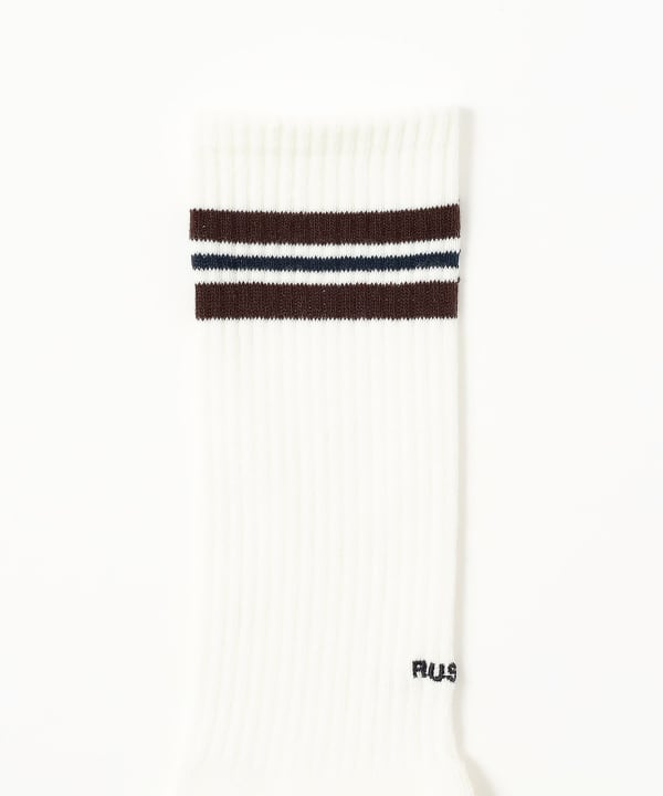 【独家】RUSSELL ATHLETIC / Line Pile 袜子