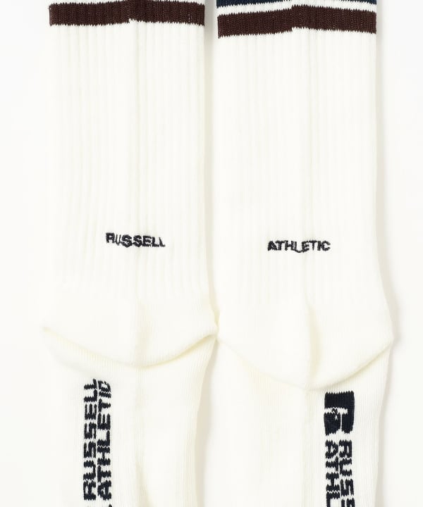 【独家】RUSSELL ATHLETIC / Line Pile 袜子