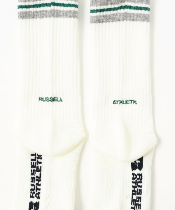 【独家】RUSSELL ATHLETIC / Line Pile 袜子