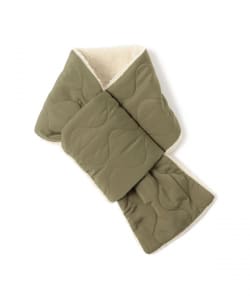 キルティング × ボア マフラー