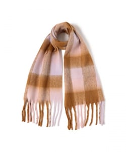 ブークレ マルチ チェックストール