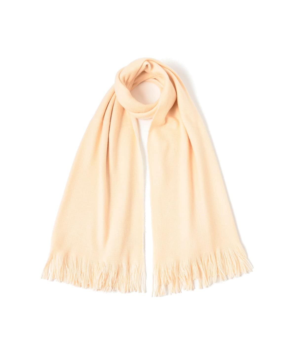 リバーシブル ラッセル編み ストール ファッション雑貨 WOMEN IVORY ONE SIZE リバーシブル ラッセル編み ストール ファッション雑貨 WOMEN IVORY ONE SIZE