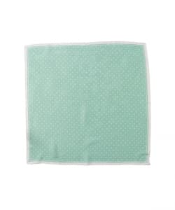 フラワー&ドット アソート柄風 スカーフ