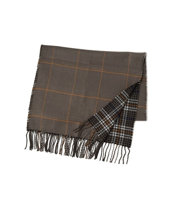 Reversible Plaid Stole