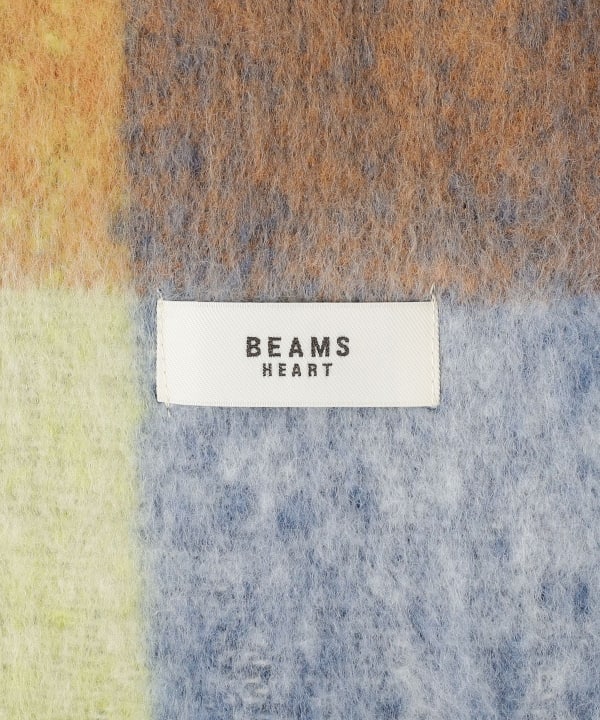 Boucle Multi Check Stole