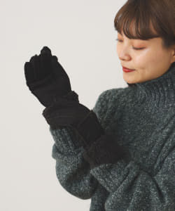 BEAMS HEART / フェイクムートン グローブ