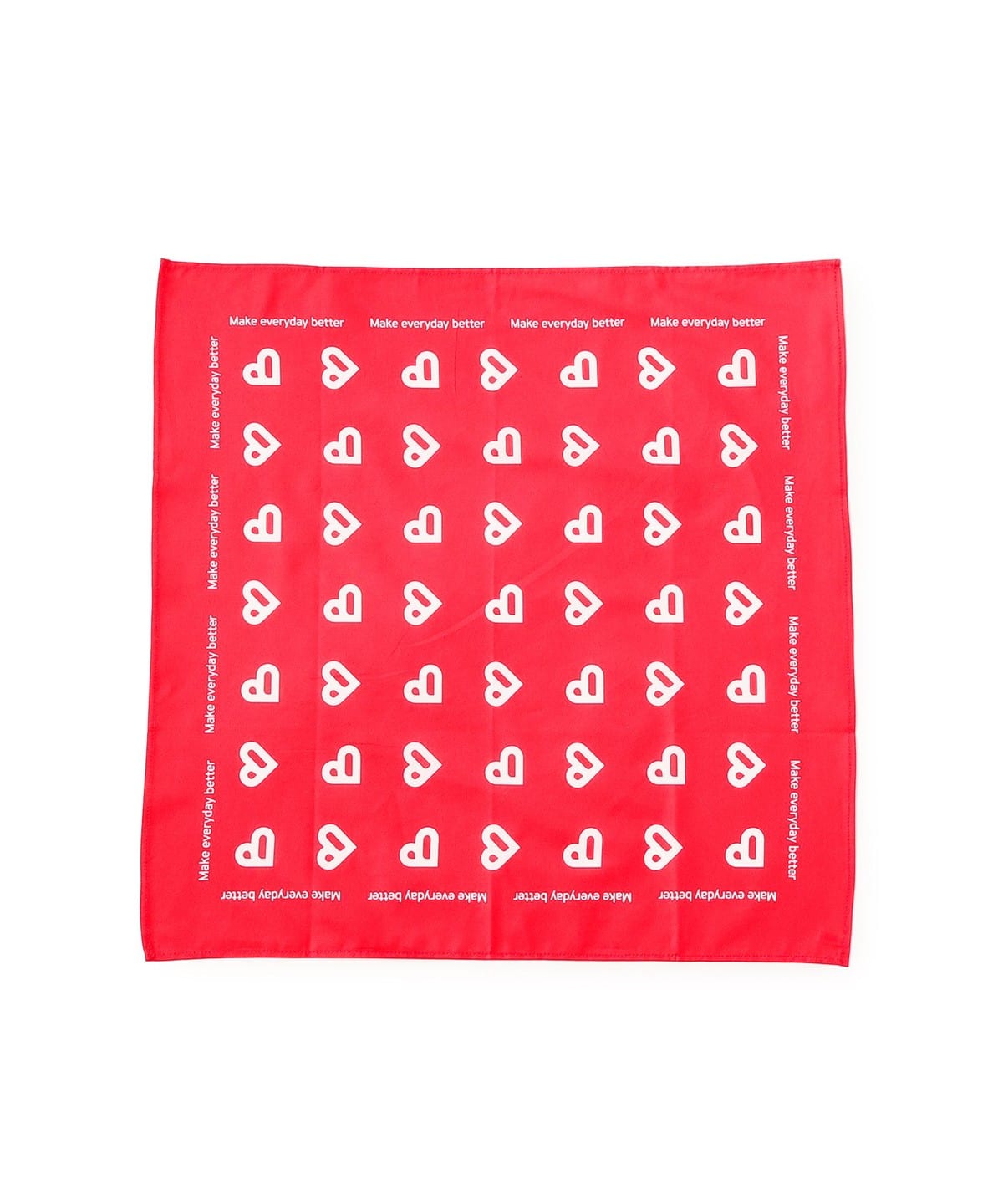 B-HEARTロゴ バンダナ 財布・小物 WOMEN RED ONE SIZE B-HEARTロゴ バンダナ 財布・小物 WOMEN RED ONE SIZE