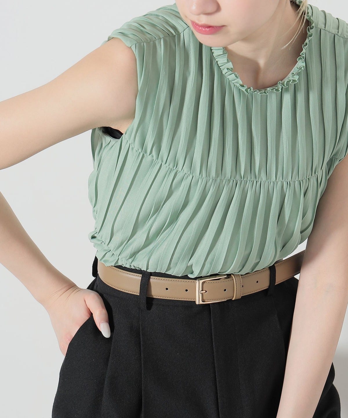 シンプル ベルト ファッション雑貨 WOMEN GREIGE ONE SIZE シンプル ベルト ファッション雑貨 WOMEN GREIGE ONE SIZE