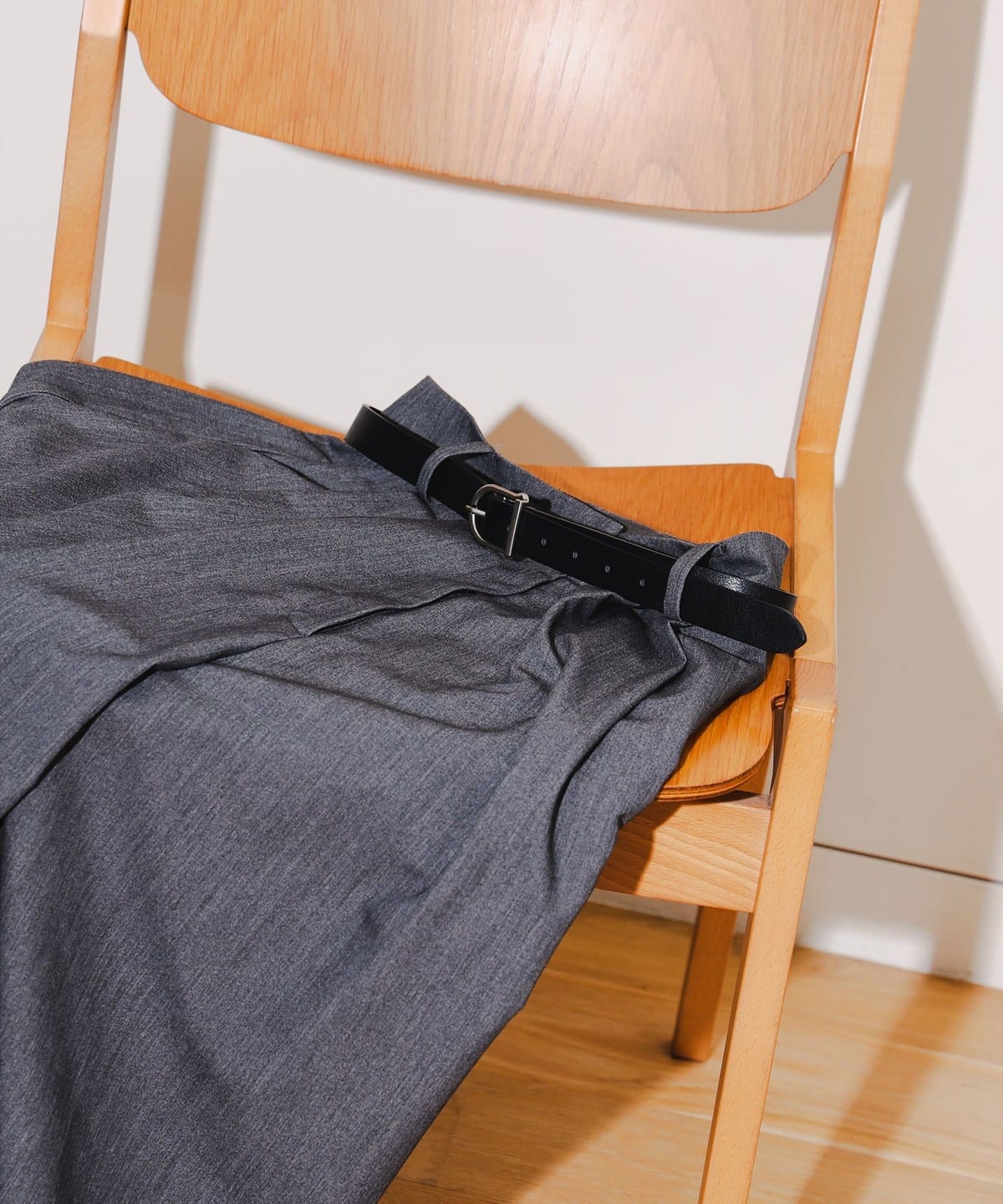 スムース バックル ベルト ファッション雑貨 WOMEN BLACK ONE SIZE スムース バックル ベルト ファッション雑貨 WOMEN BLACK ONE SIZE