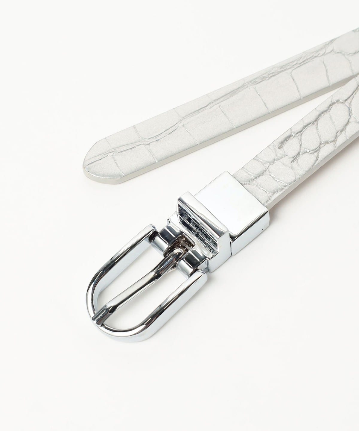 極美品　ロエベ　リバーシブルベルト　シルバー金具　200609 スペイン製 ロエベ(LOEWE)ロエベ リバーシブルベルト ベルト 衣料品 レディース