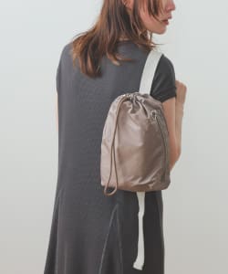 BEAMS HEART / 巾着 ショルダーバッグ