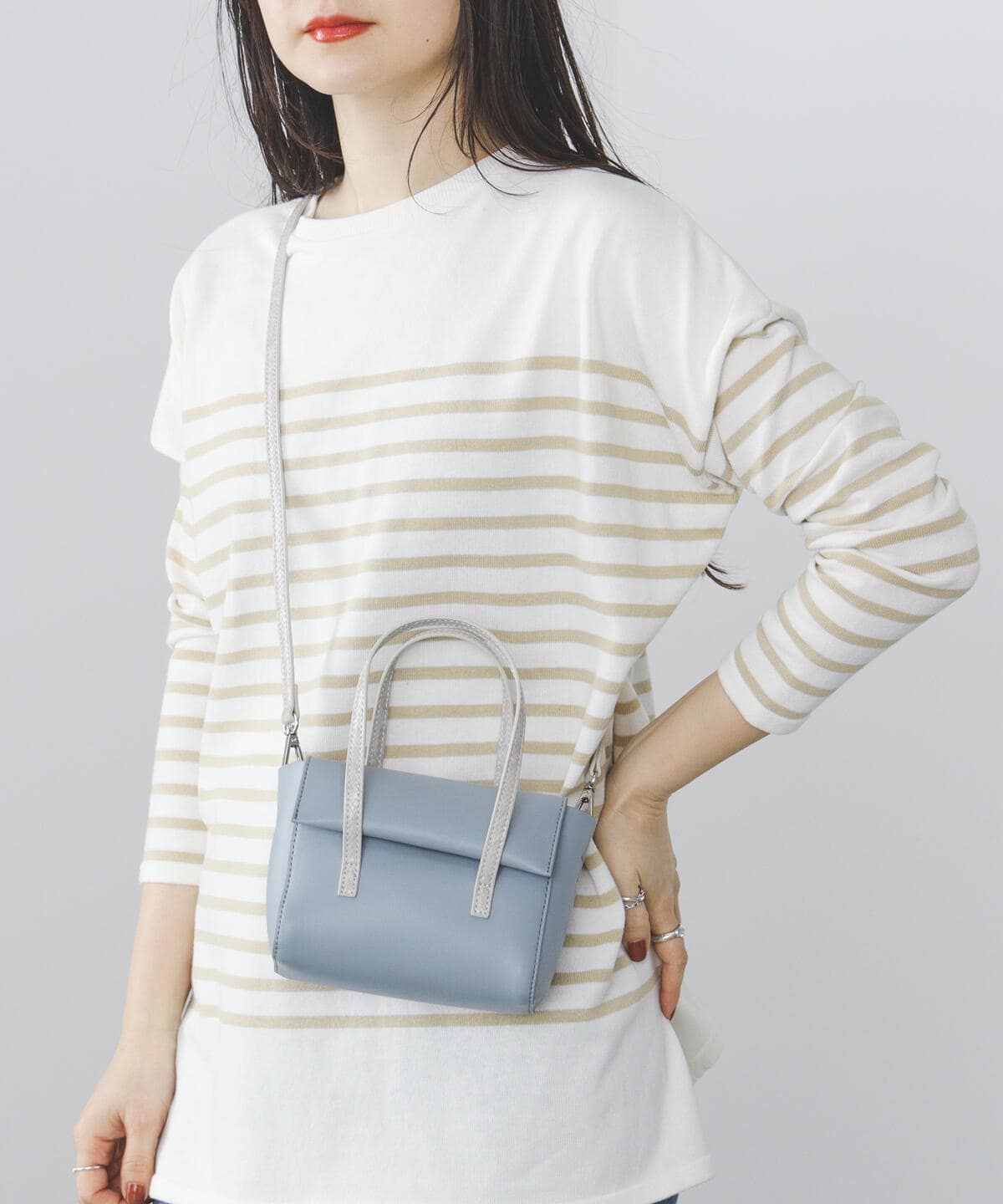 コンビミニ ショルダーバッグ バッグ WOMEN SAX FREE コンビミニ ショルダーバッグ バッグ WOMEN SAX FREE
