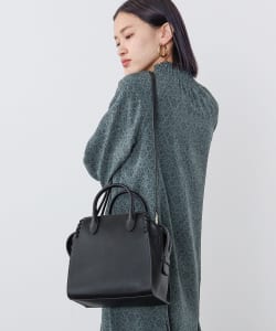 かがりステッチ ボストンバッグ