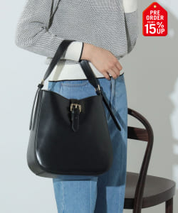 【+15%ポイントUP】バックルハンドル トートバッグ