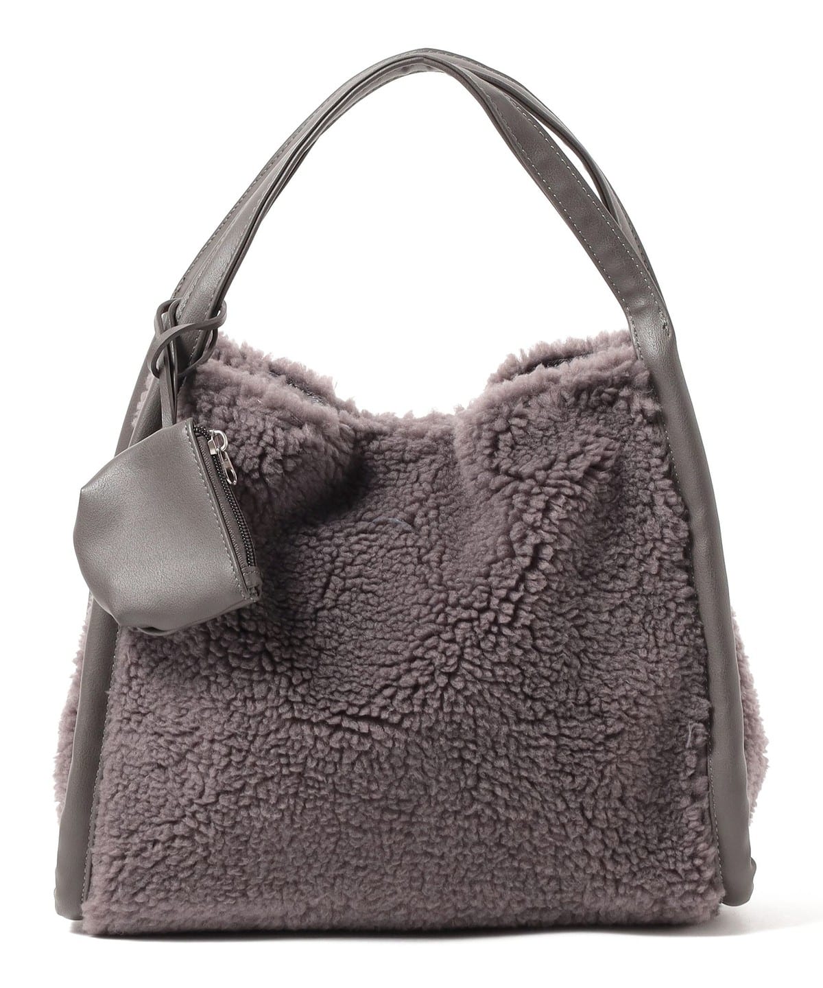 『BEAMS HEART』 牛革 ポーチ付き トートバック BEAMS HEART｜サイドジップ 2WAY トートバッグ | Rakuten