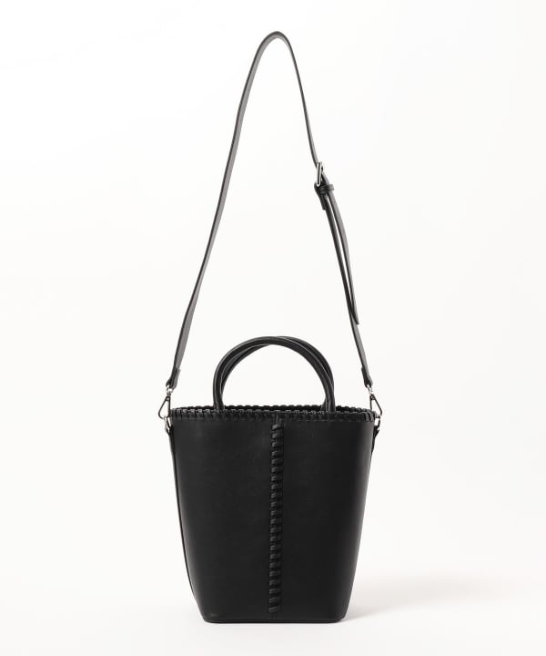 BEAMS HEART｜ギャザーハンドル トートバッグ | Rakuten Fashion