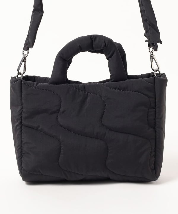 【BEAMS HEART】2way ビジネスバッグ ショルダー ブラック BEAMS HEART ショルダーバッグ 「EC限定カラーあり」フェイク
