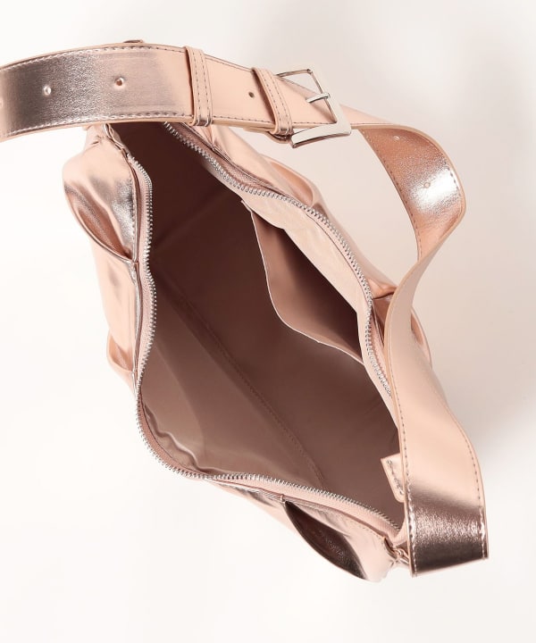 ティム・バーバー MYSTIC HEATHER AND VIRGIN  BEAMS HEART [BEAMS HEART Sale] Half Moon Gathered Shoulder Bag