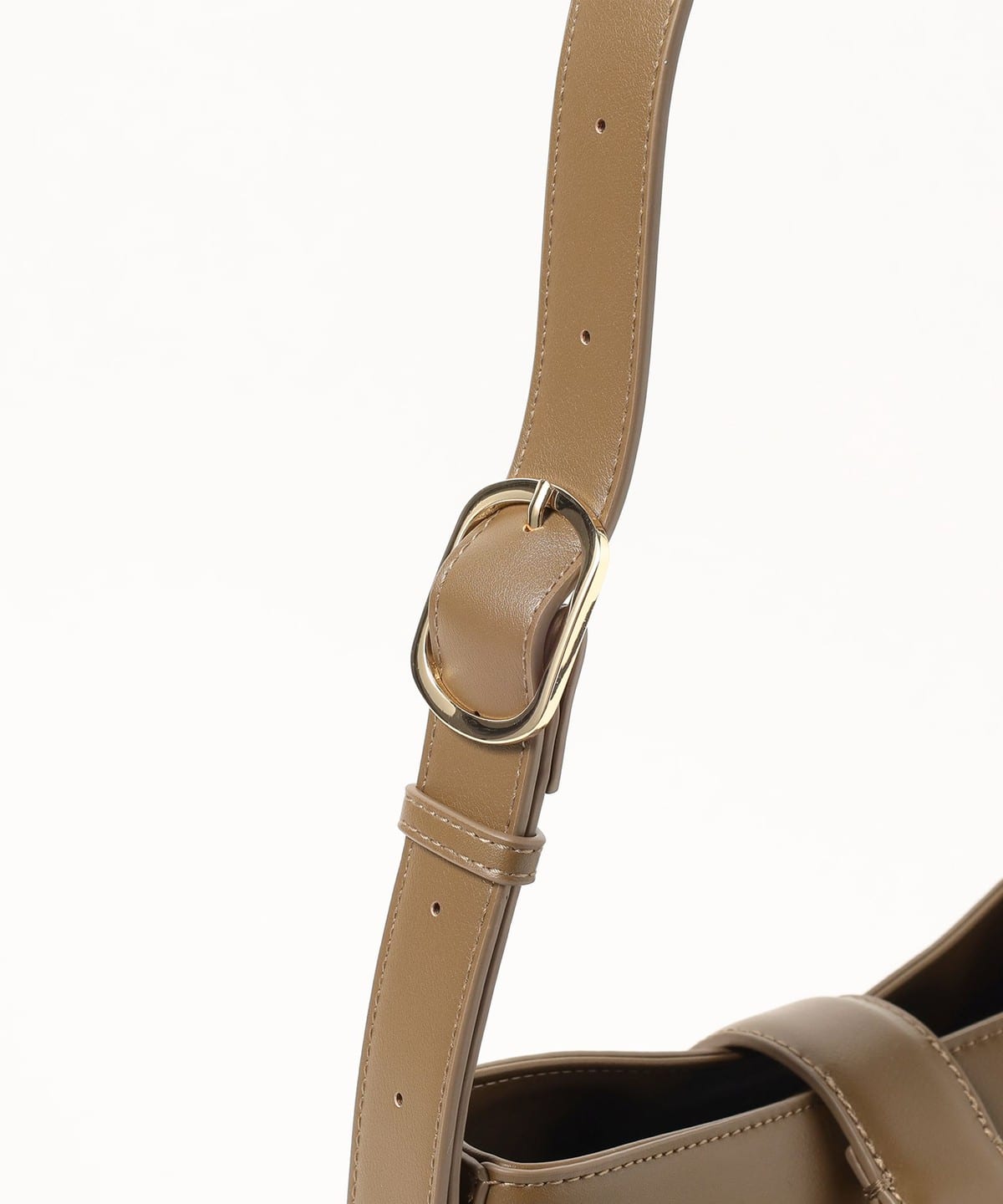 BEAMS HEART（ビームス ハート）金具 スムース ショルダーバッグ