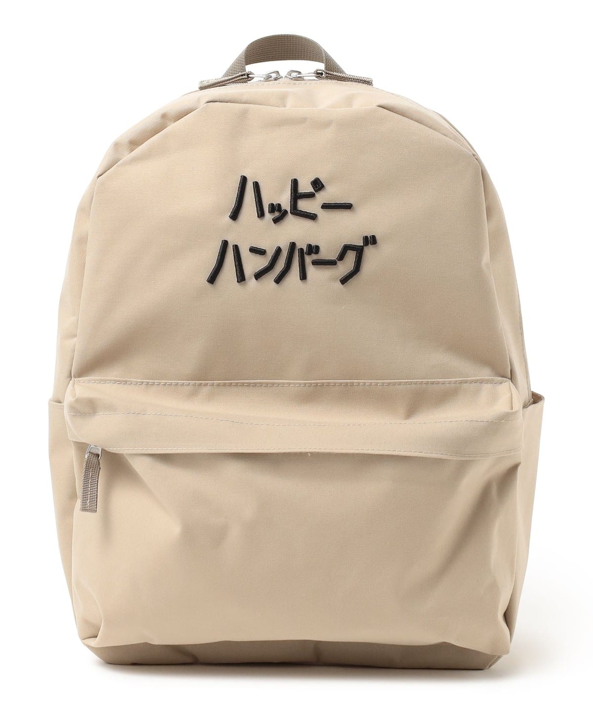 【EXCLUSIVE】ハッピーハンバーグ ロゴ デイパック バッグ WOMEN BEIGE ONE SIZE 【EXCLUSIVE】ハッピーハンバーグ ロゴ デイパック バッグ WOMEN BEIGE ONE SIZE